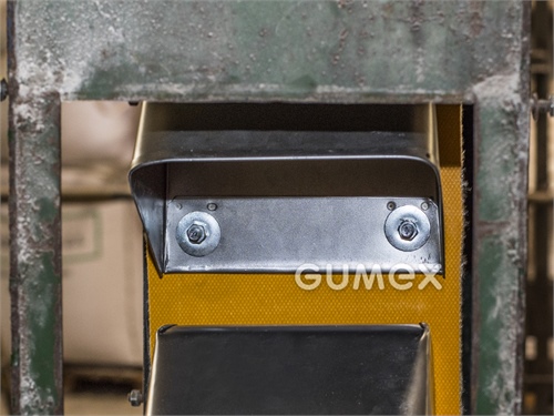 Schraube für Eimer mit Scheibe und Mutter, Außengewinde M6x25, verzinktem Stahl, 